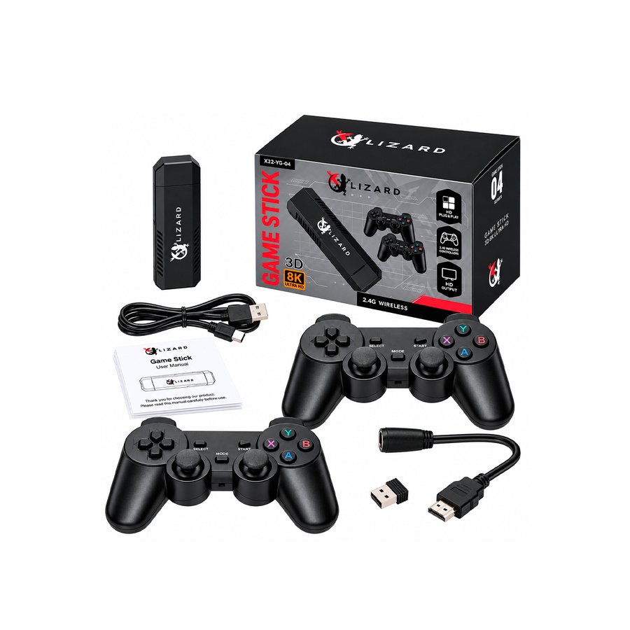 CONSOLA GAME STICK PARA TV XZZ-VG-04 X-LIZZARD +30000 JUEGOS