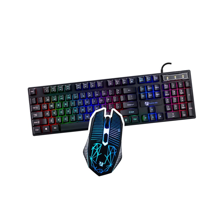 COMBO GAMER XZZ-CO -TECLADO + MOUSE INALAMBRICO