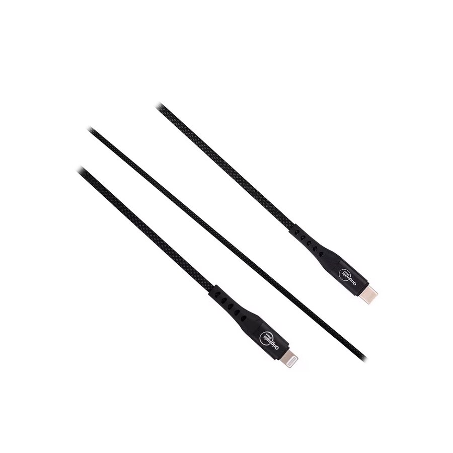CABLE IPLACE USB-C A LIGHTNING 1.2MTS NEGRO