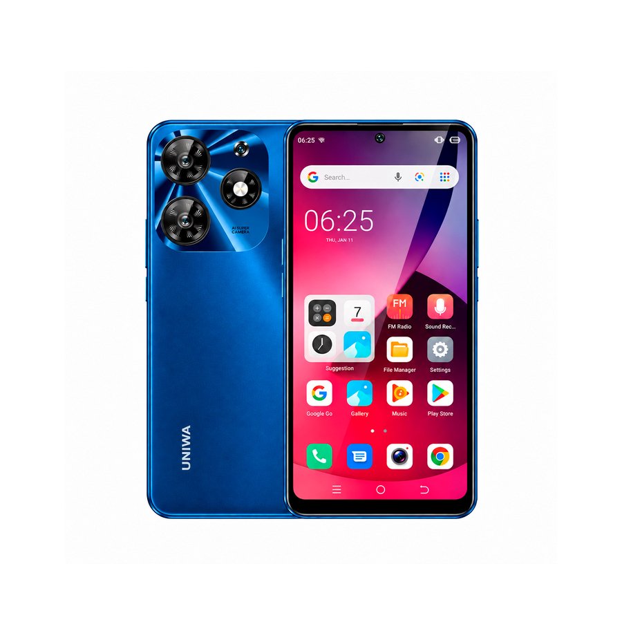 CELULAR UNIWA K652 3+64GB - AZUL