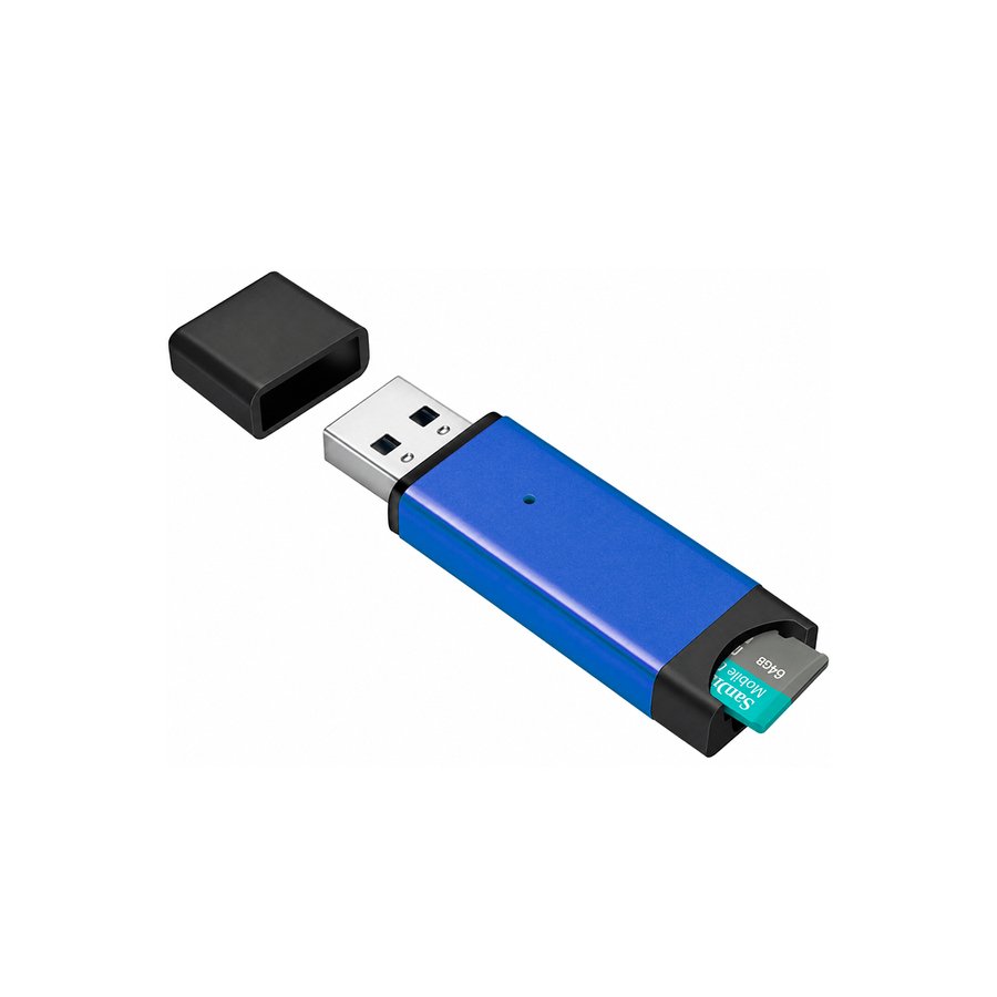 LECTOR MEMORIAS MICRO SD COLORES