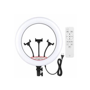 ARO DE LUZ LED 45 CM + 3 SOPORTES+ CONTROL LJJ-45