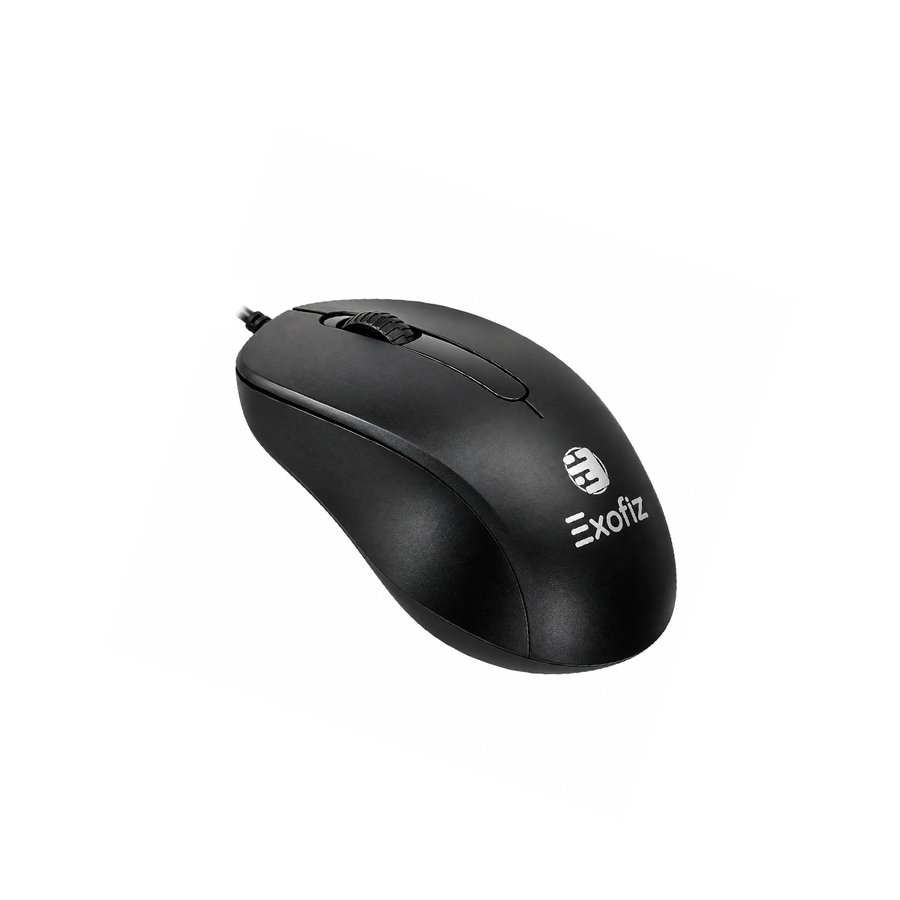 MOUSE EXOFIZ MO-01 USB 1200DPI CABLE 1.4M EX-MO-01