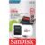Tarjeta de memoria 64 GB SanDisk con adaptador SD