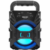 Parlante Portatil Link Bits Bluetooth SD FM con Luz – Negro